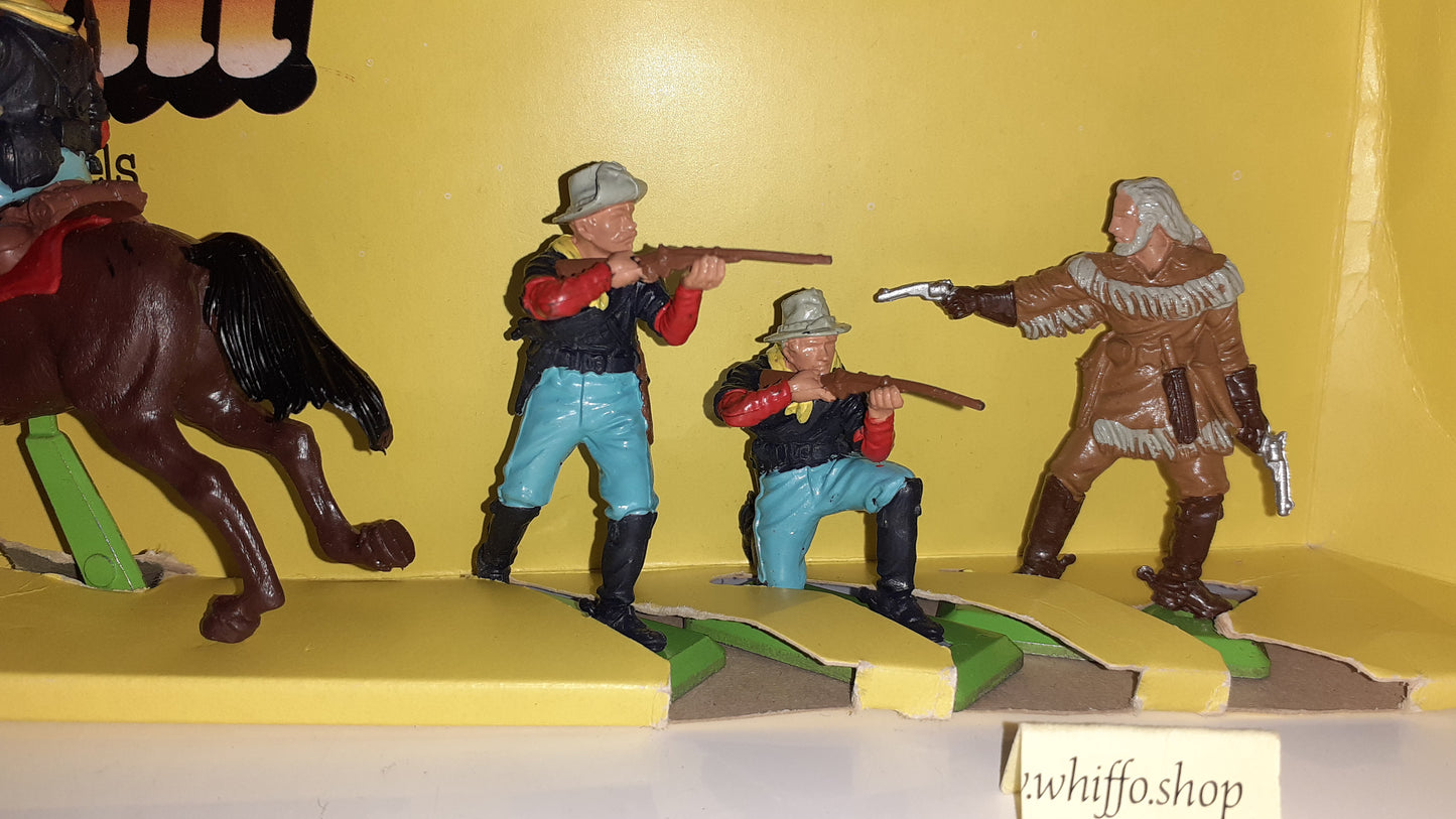 Britains deetail 7498 1980 Deetail 7th Cavalry boxed 1:32 S7