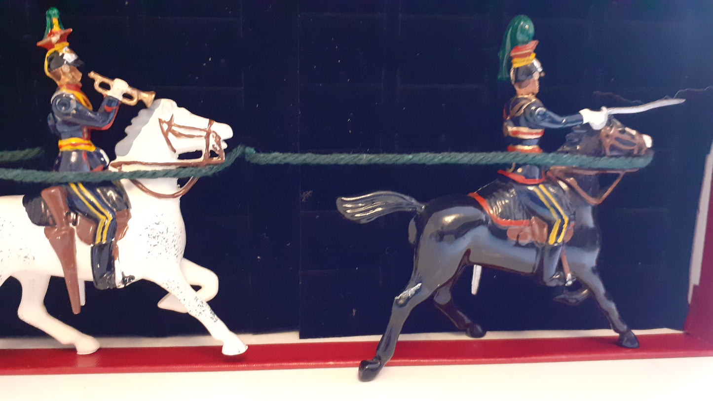 Britains 8959 5th Royal Irish Lancers 1997 1:32 metal boxed S720