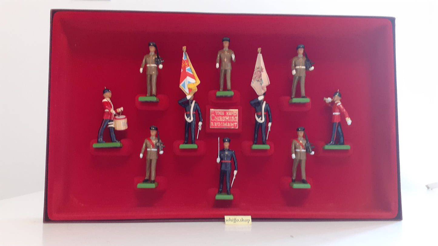 Britains 5189 22nd Cheshire regiment only limited edition made 1989 1:32 s127