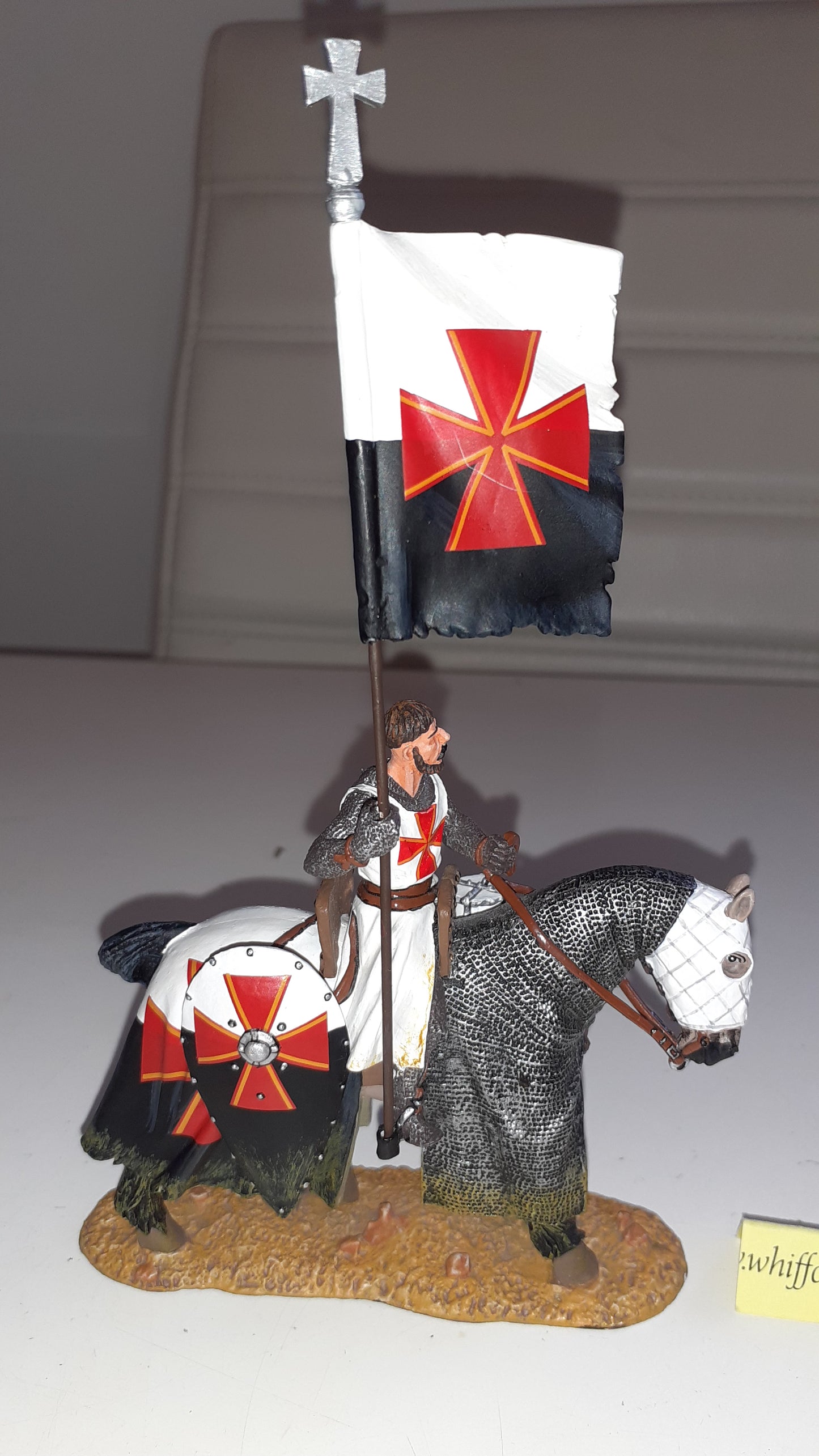 king and country mk08 crusader knight Flag 1:30 2008 metal boxed Wdb