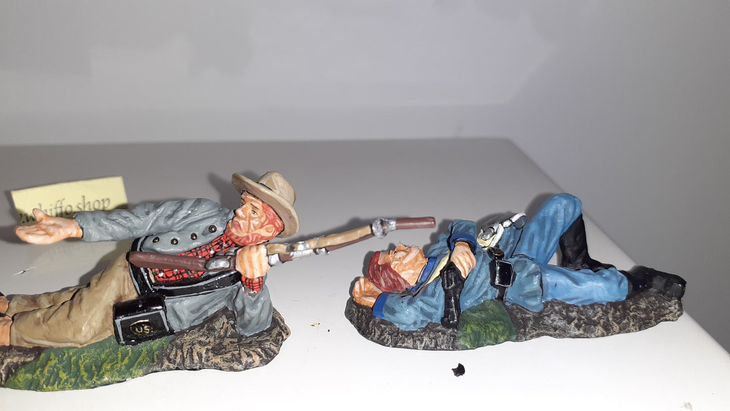 king and country Acw Confederate Defenders Acw08 1:30 metal boxed Wdb