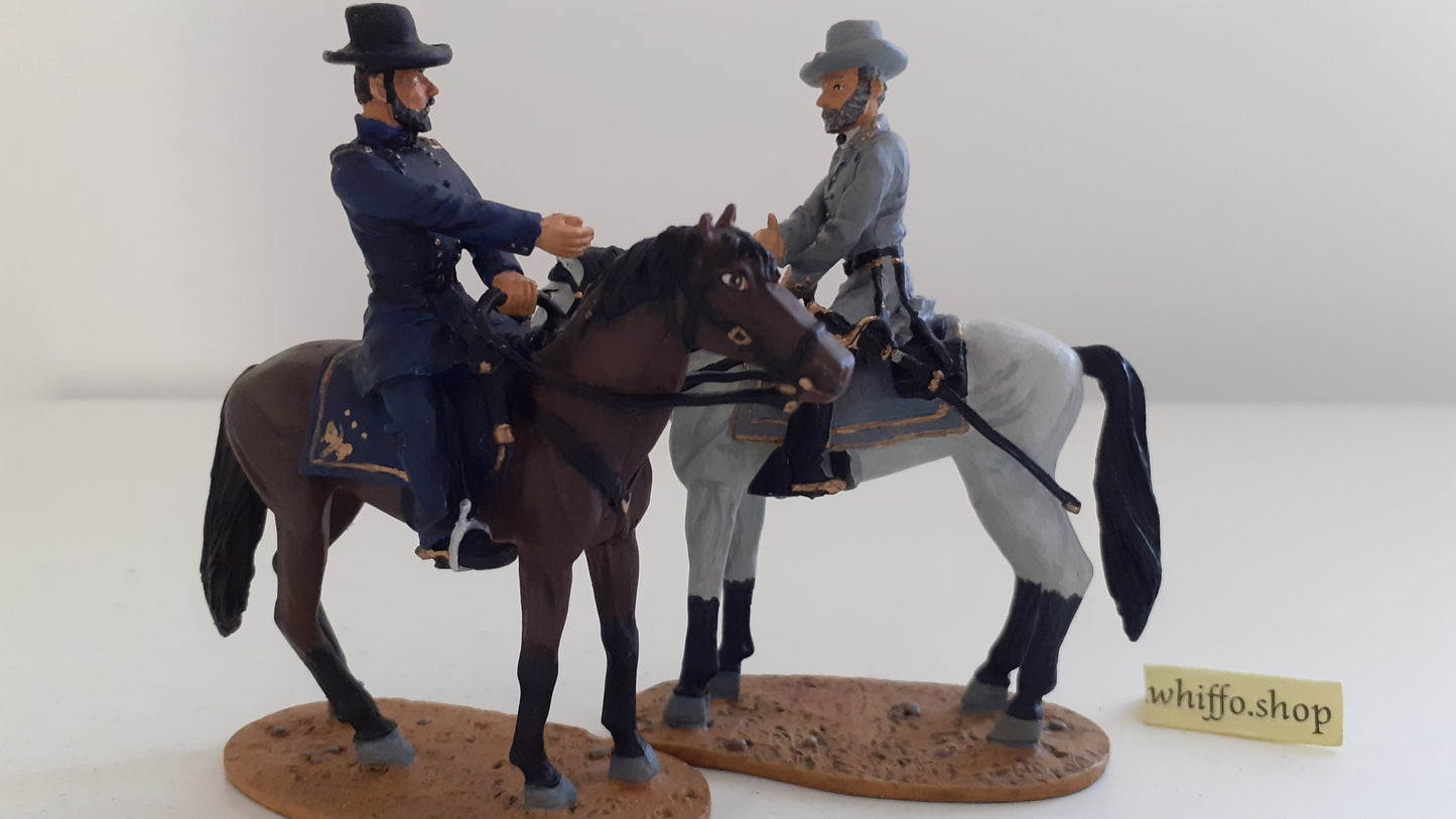 Britains 17545 Acw union confederate general lee and grant 2003 1:32 metal S525