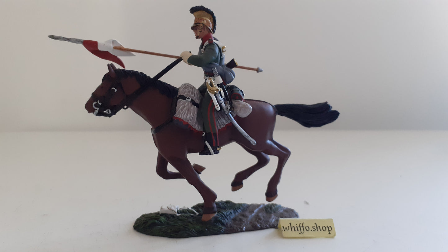 Britains 36015 Napoleonic french 4th lancers 500 Made waterloo 2009 1:32wb44