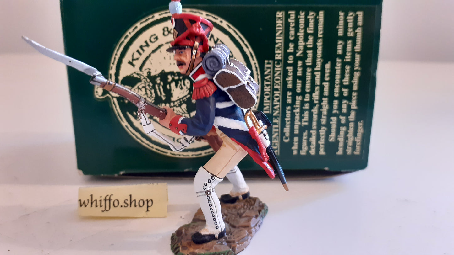 King and country French Infantry Charging Napoleonic boxd 1:30 na 2003 Rb23