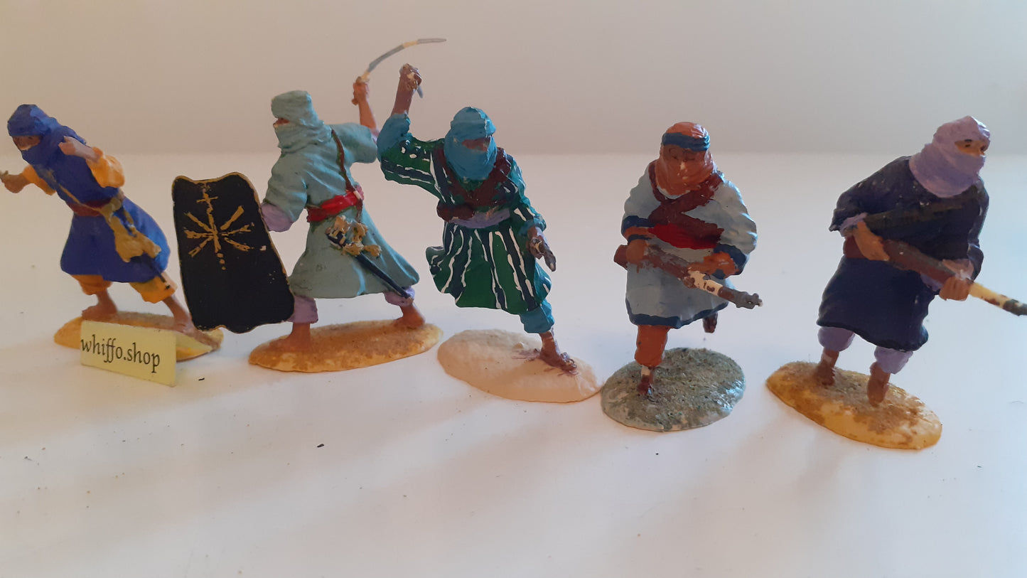 conte plastic Arabs Ffl Muslim Warriors  15 Figures 1:32 S820rb set 2