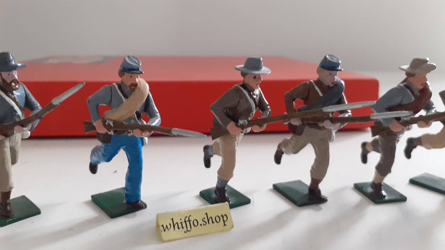 tradition 916 acw confederate charging infantry 1995 made 1:32 metal S450