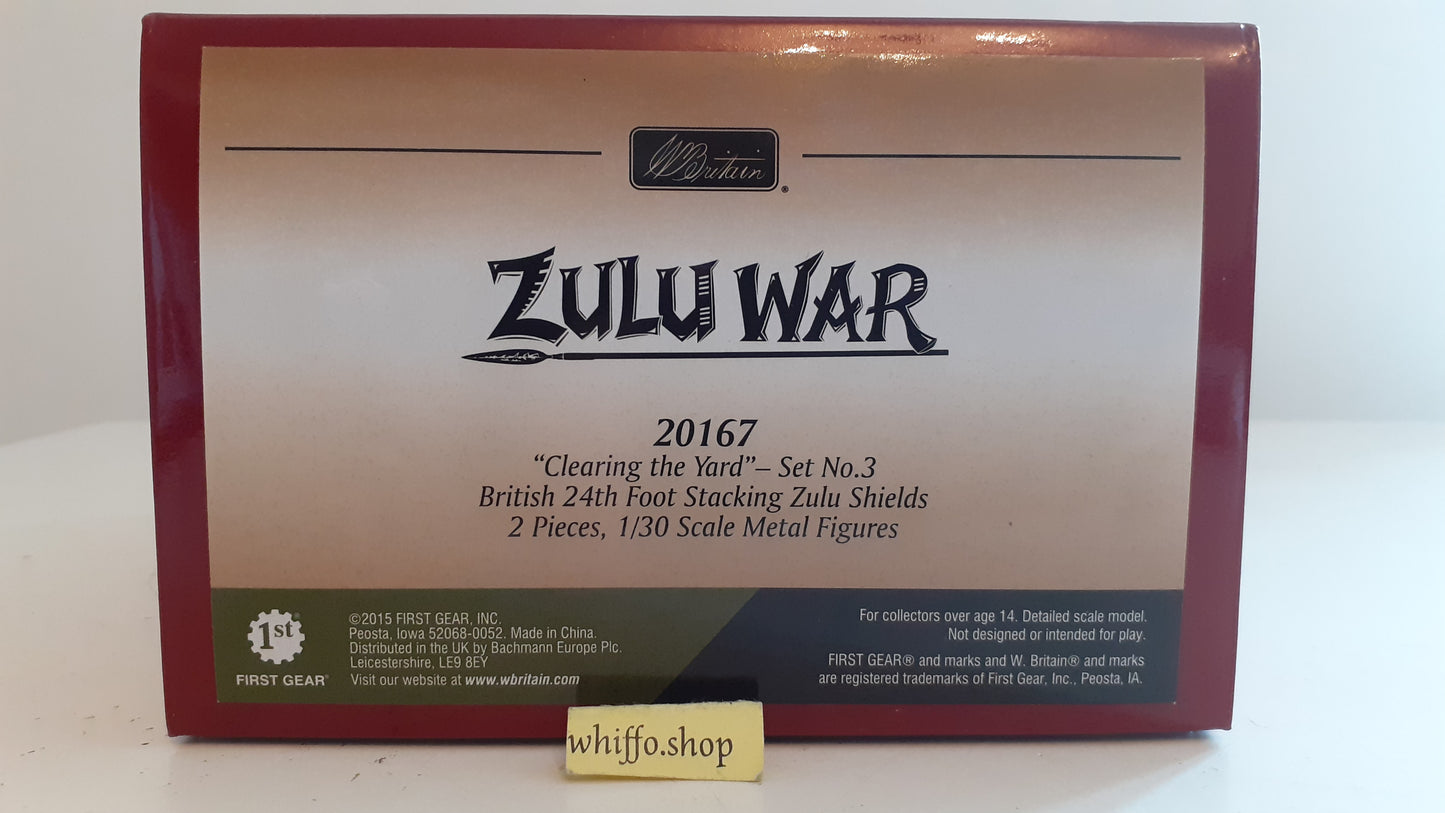 Britains 20167 clearing yard 24th foot Zulu War  only 500 made 2015 boxed S554
