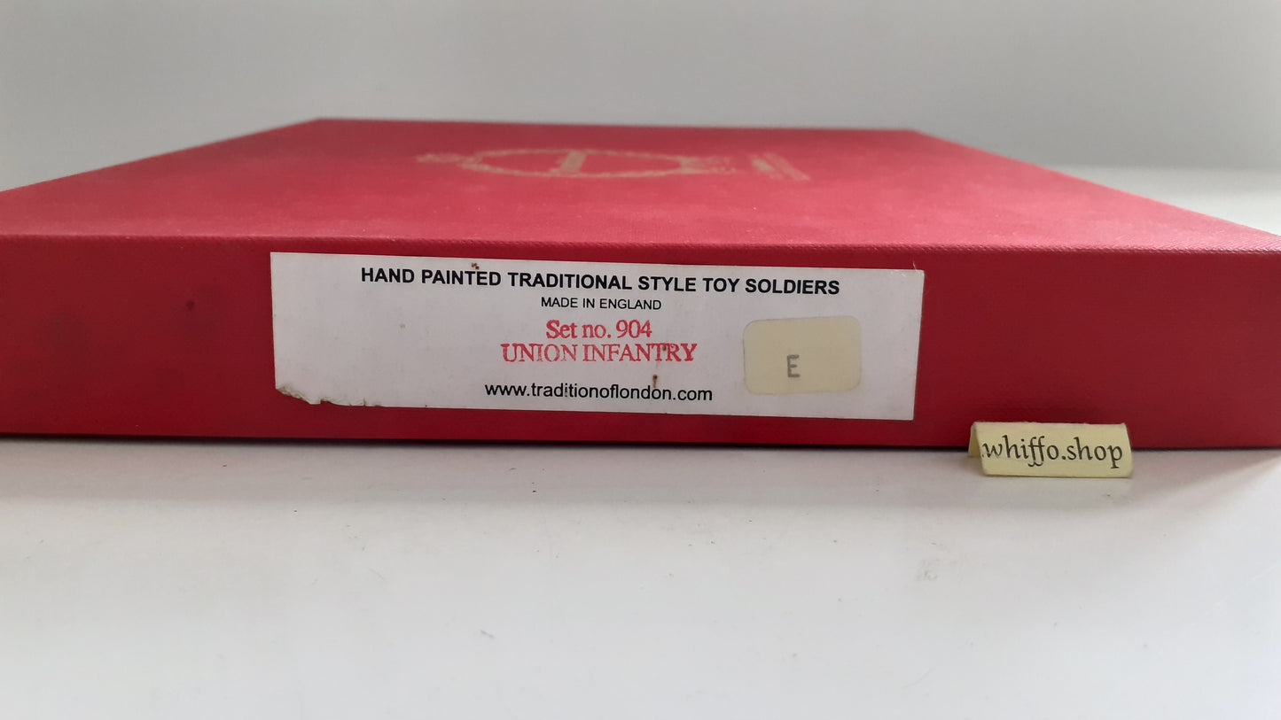 tradition 904 acw union infantry 1995 made 1:32 metal S450