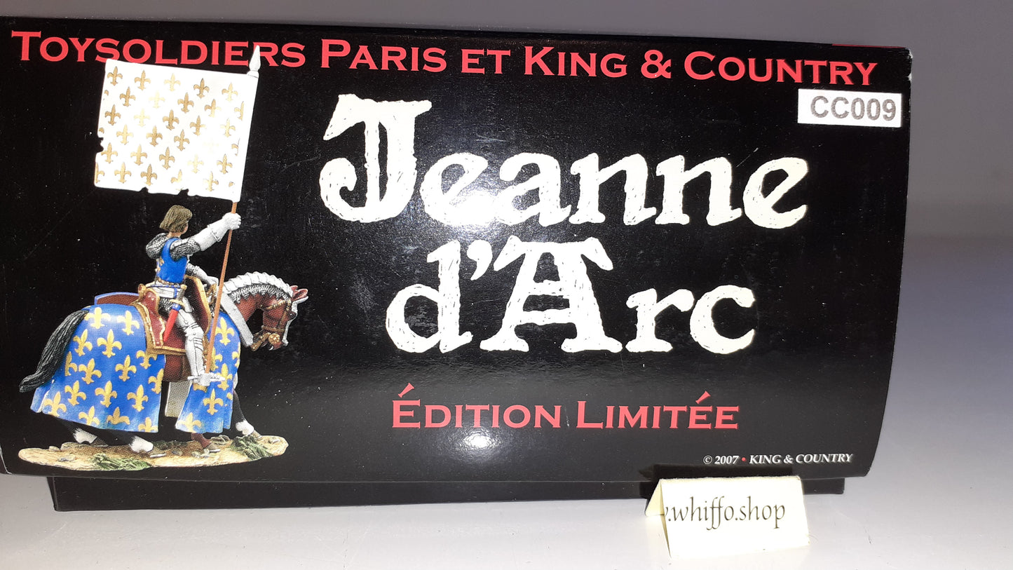 King and country Joan Of Arc Cc009 Jeanne D'arc Knight Medieval 2007 boxed wdb