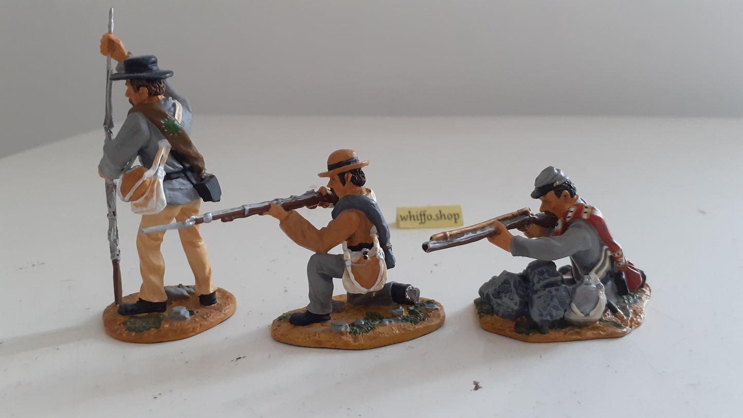 Britains 17430 2003 acw confederate 55th north carolina sharpshooters 1:32  s512