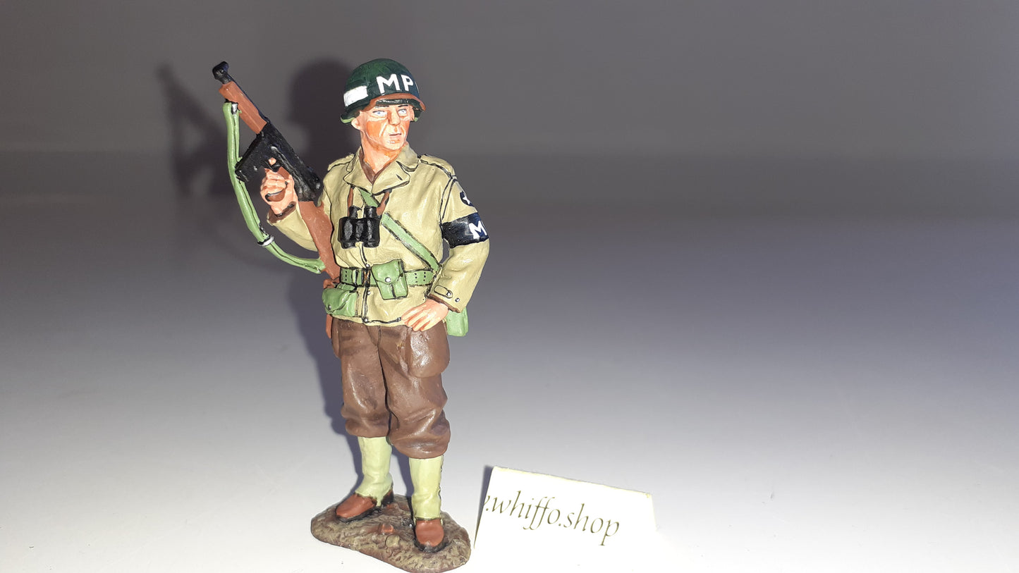 King and country Ww2 US Military Police Mp D-day Dd042 Dd42 2003 boxed 1:30 W16