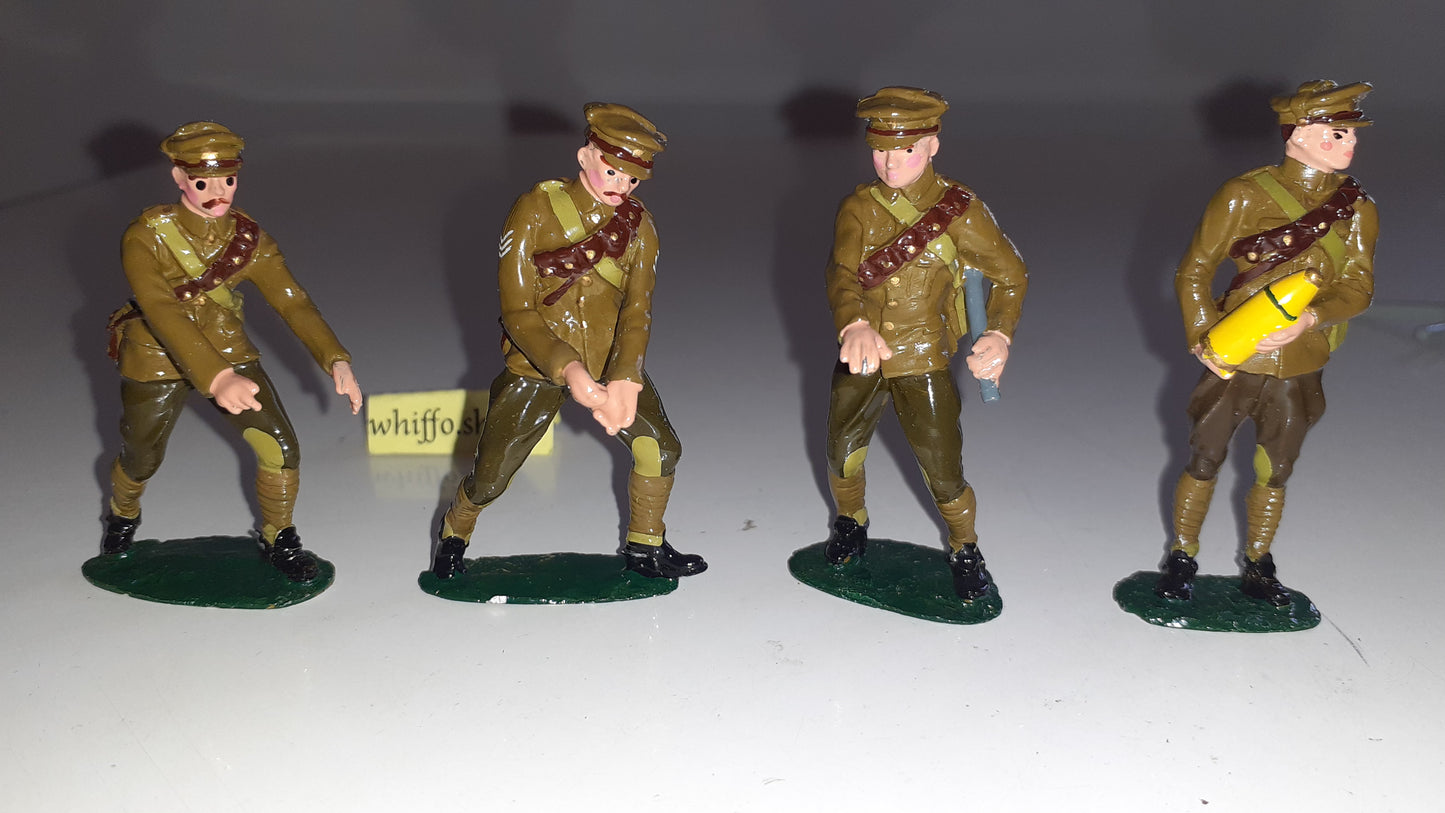 Britains 8912 Ww1 Artillery 4.5 Howitzer Limber Khaki 1993 s855