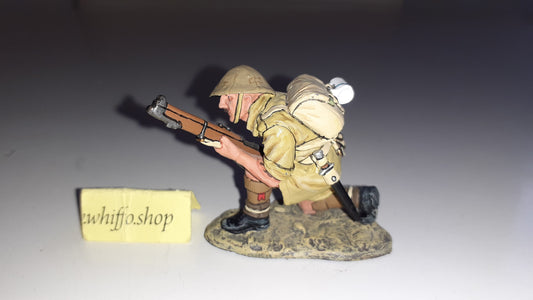 King and country ww2 8th Army Returning Fire 2006 no box Ea15 w13b