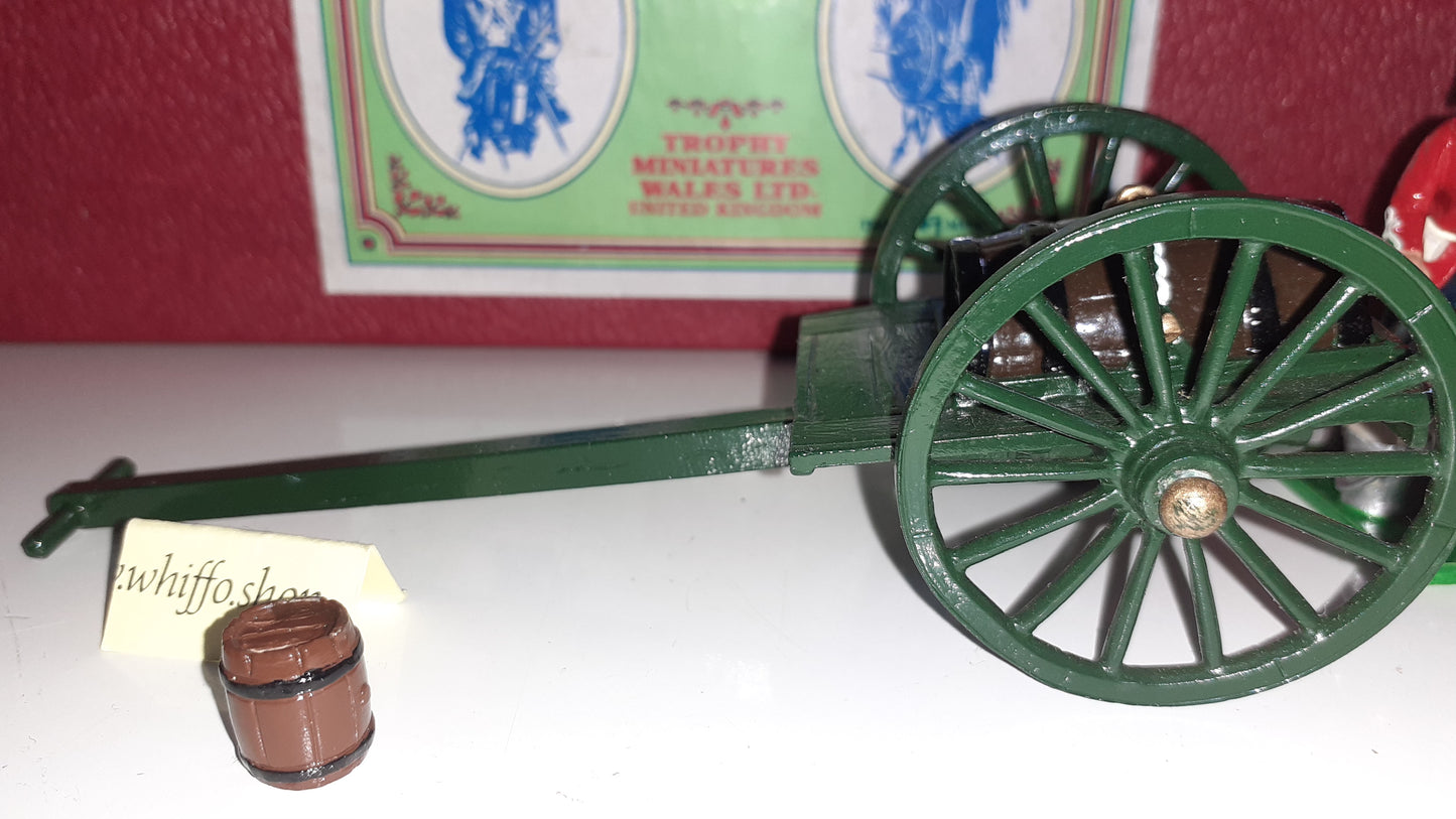 early trophy miniatures 1991 zulu war 24th Bd8 Water Cart 1:32 metal box S7