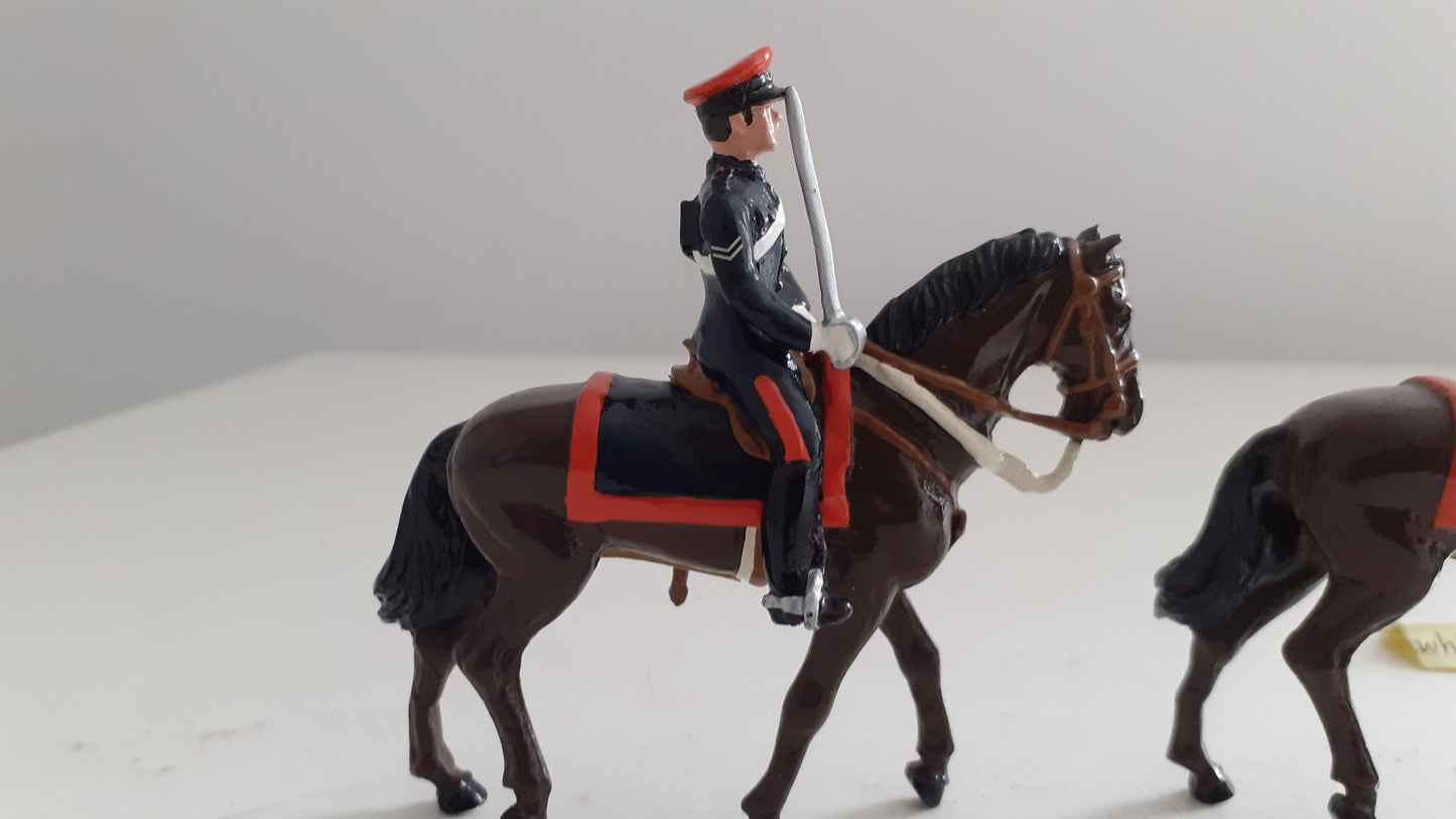 Britains 40340 mounted military police 2004 1:32 metal S150