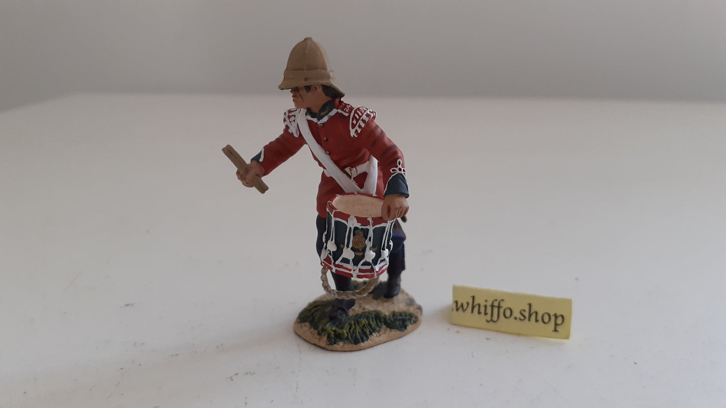 Britains 20065 Zulu wars 24th foot drummer  boy 2010  1:32 metal boxed b630