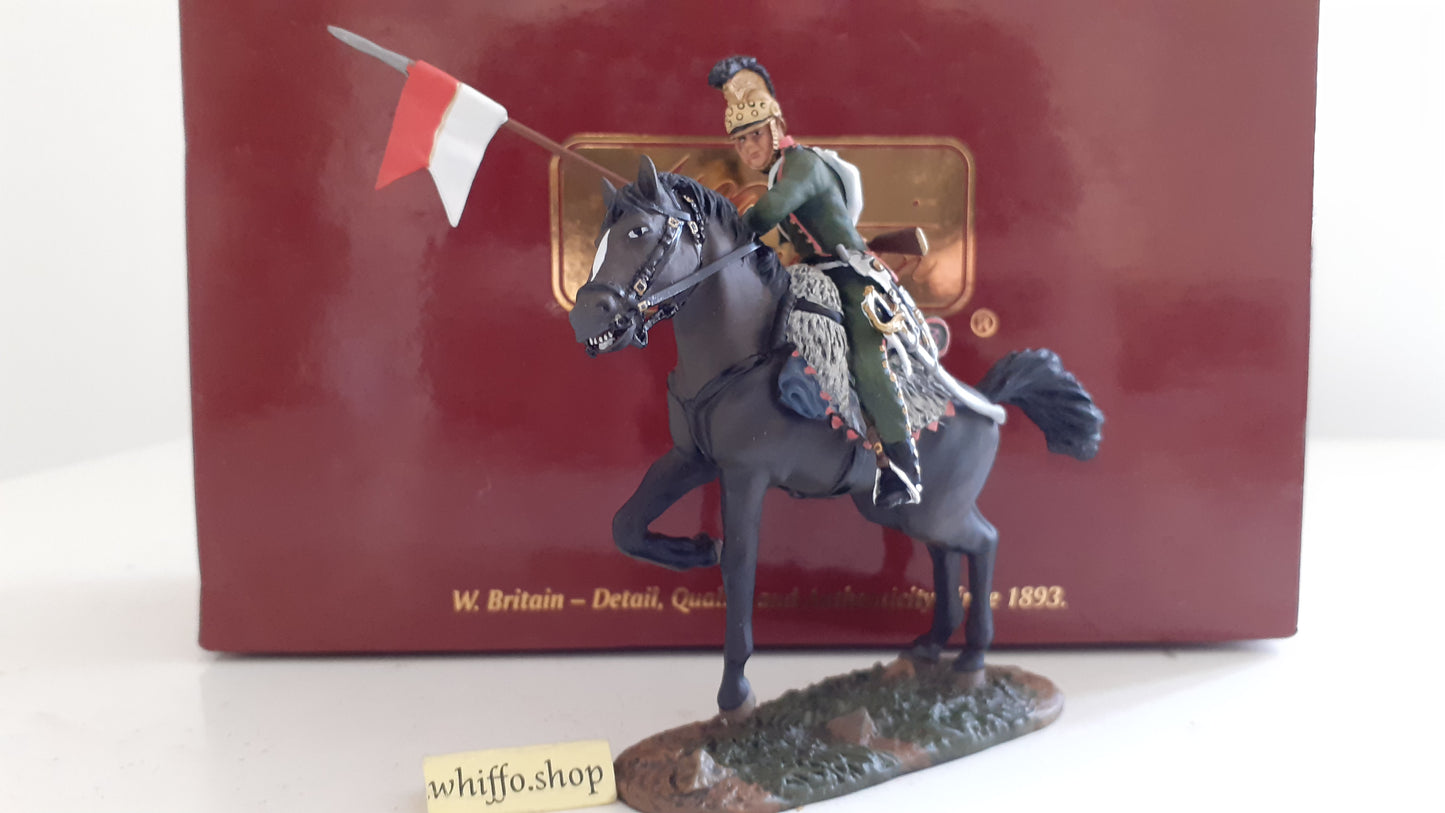 Britains 36069 Napoleonic hougoumont Waterloo French 3rd lancers rearing s450