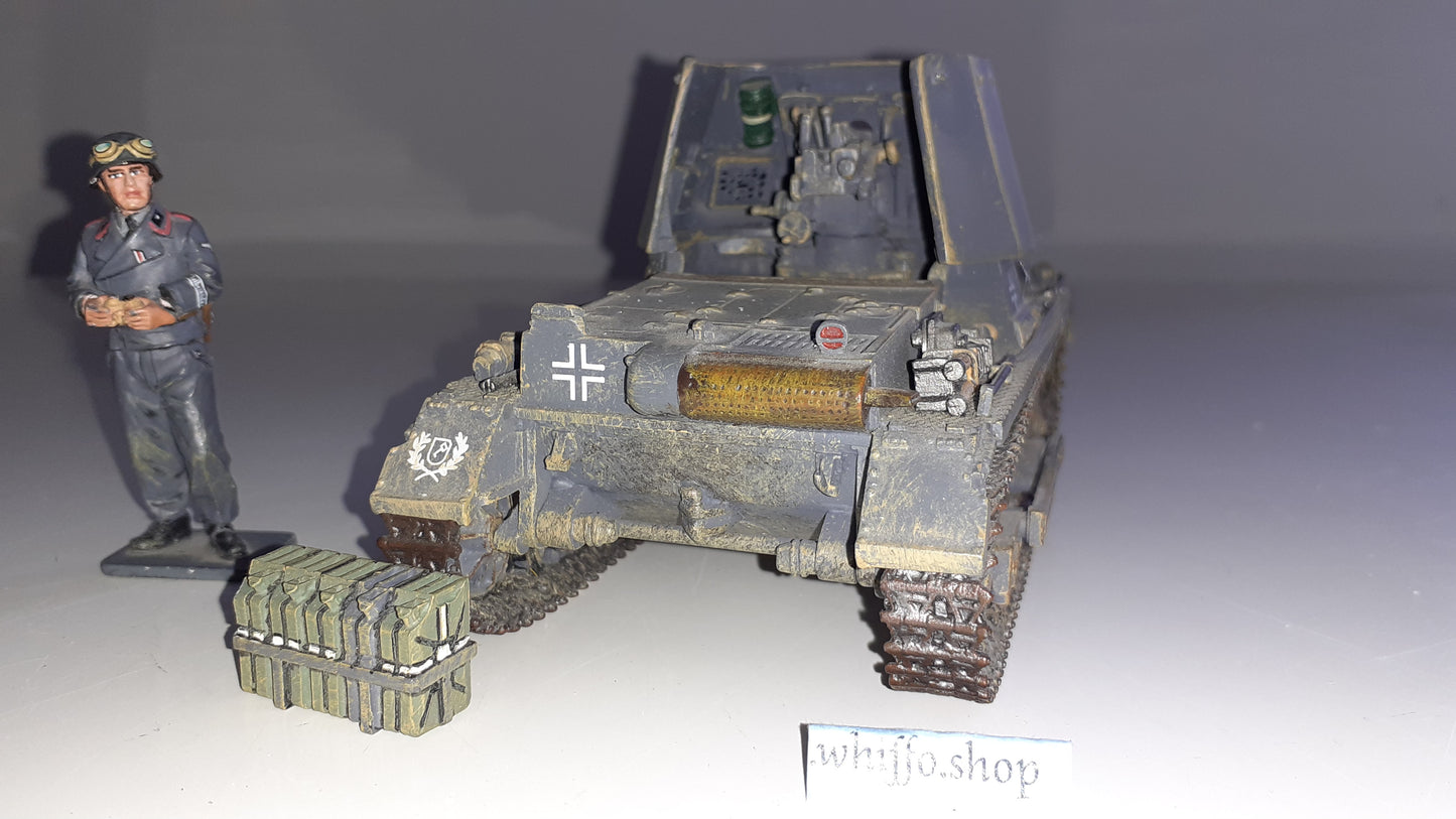 King and country ww2 German panzer 1  panzerjager 1 2011 boxd 1:32 Lah149 Wdb for sale