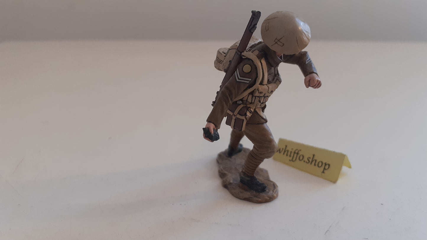 King and country fw047 ww1 British infantry throwing 2009 boxed 1:30 Rb18