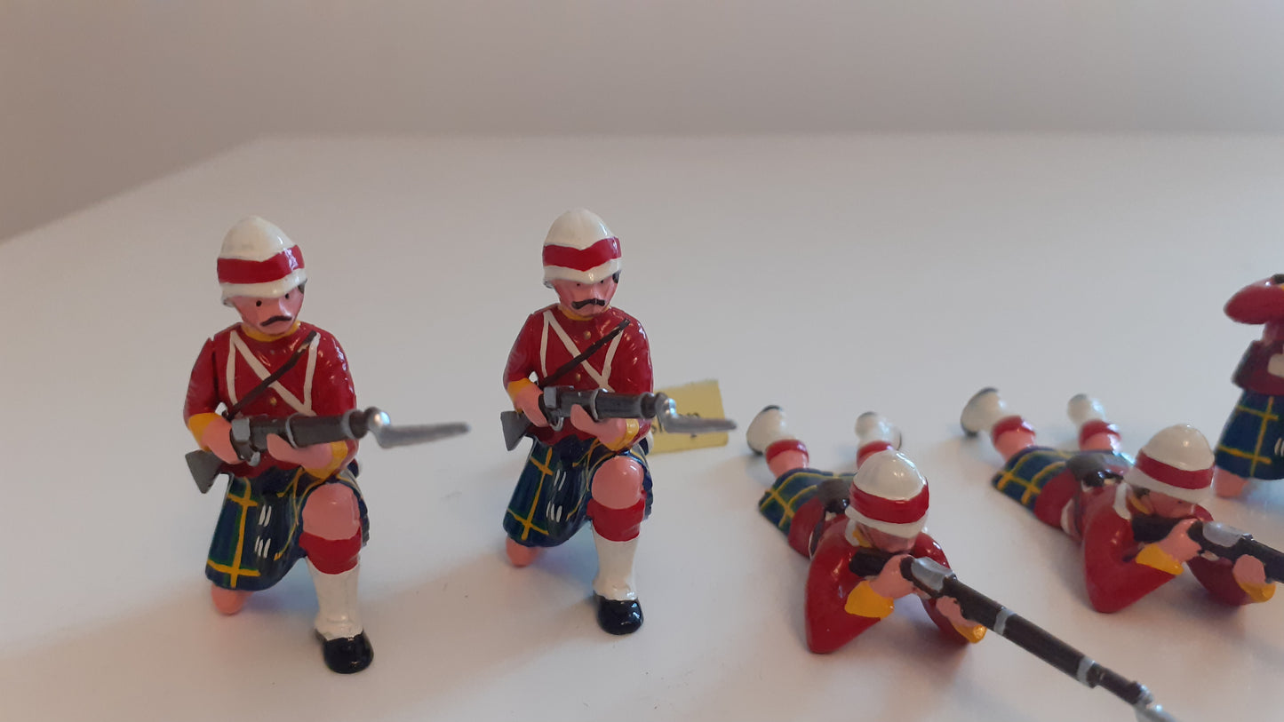 trophy miniatures 1991 egypt sudan highland brigade Gordon highlanders  box S454