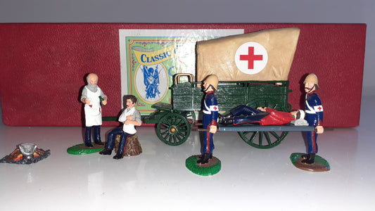 trophy miniatures 1991 Eq30b Zulu Wars Front Line Ambulance 1:32 Box S7