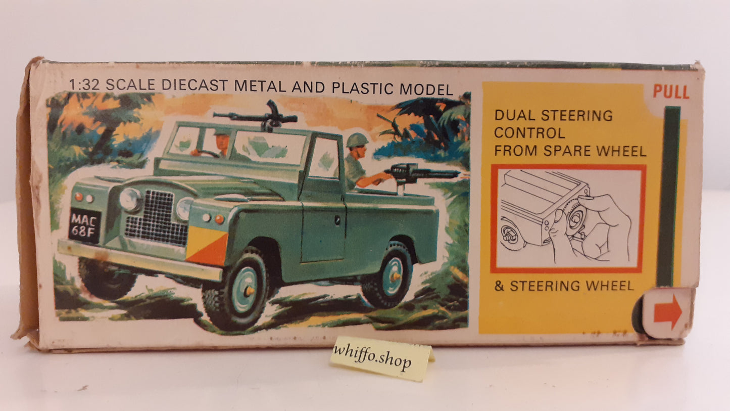 Britains Deetail 9777 Lwb Land Rover Ww2 Sas 1970s 1:32 metal boxed s864b