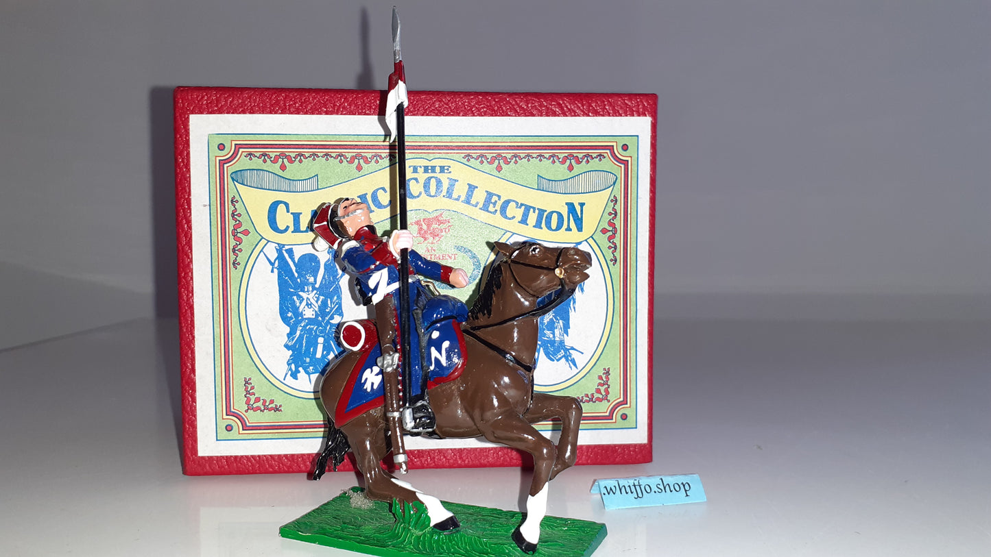 trophy miniatures 1991 Wa53f Polish Lancer Waterloo Napoleonic 1:32 Box S7