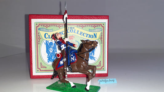 trophy miniatures 1991 Wa53f Polish Lancer Waterloo Napoleonic 1:32 Box S7