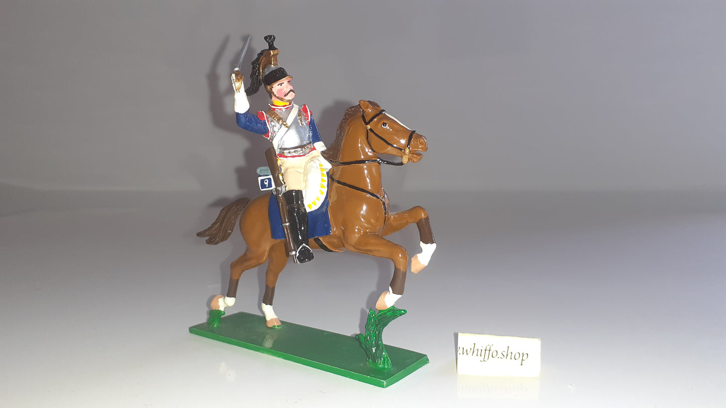 Early trophy miniatures 1991 Napoleonic War French Cuirassier Wa10a 1:32 s2