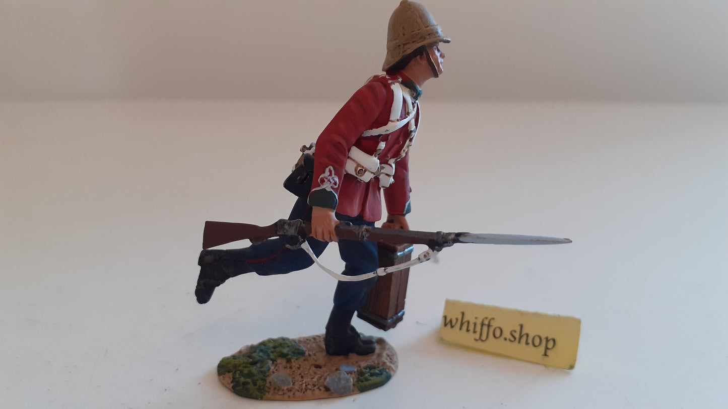 Britains 20064 24th foot Zulu War 2009 running ammo box boxed b525