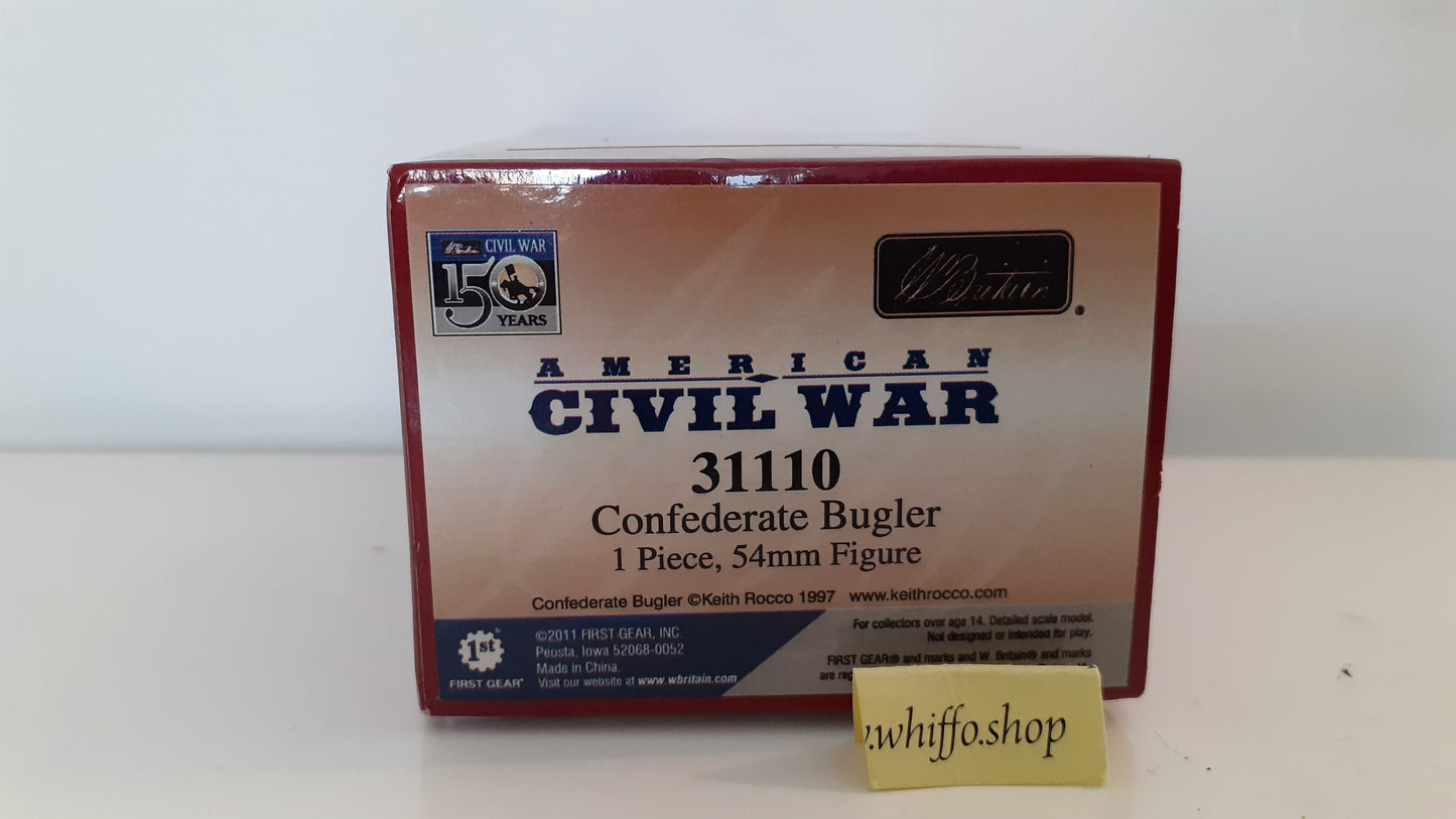 Britains 2011 31110 Acw Confederate Bugler boxed  1:32 B10