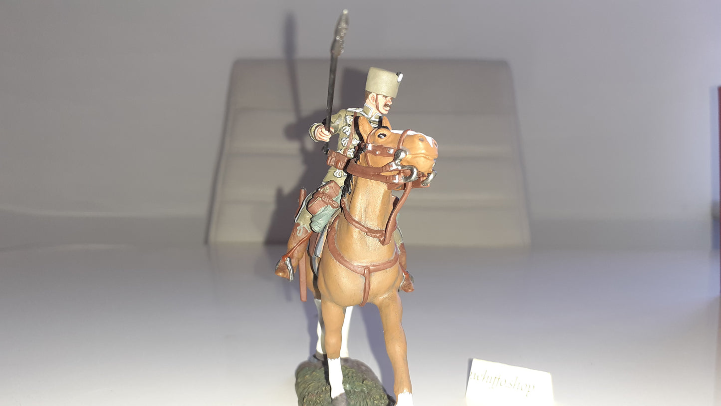 Britains ww1 17673 2006 German Deaths Head Hussar Cavalry 1914 Nco metal boxd S7