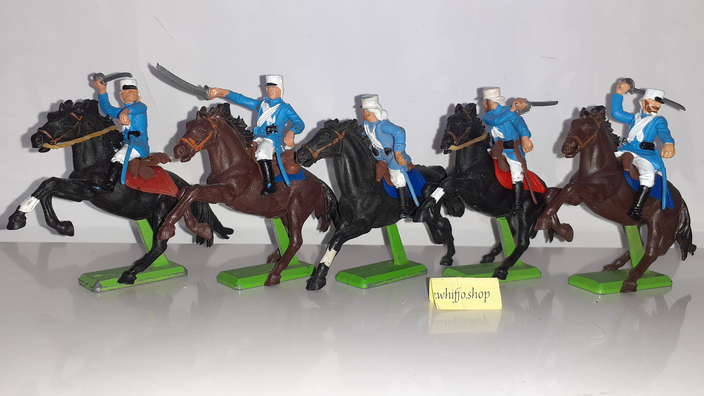 Britains deetail French foreign legion ffl 1970s Made England Set of 5 1:32 B2