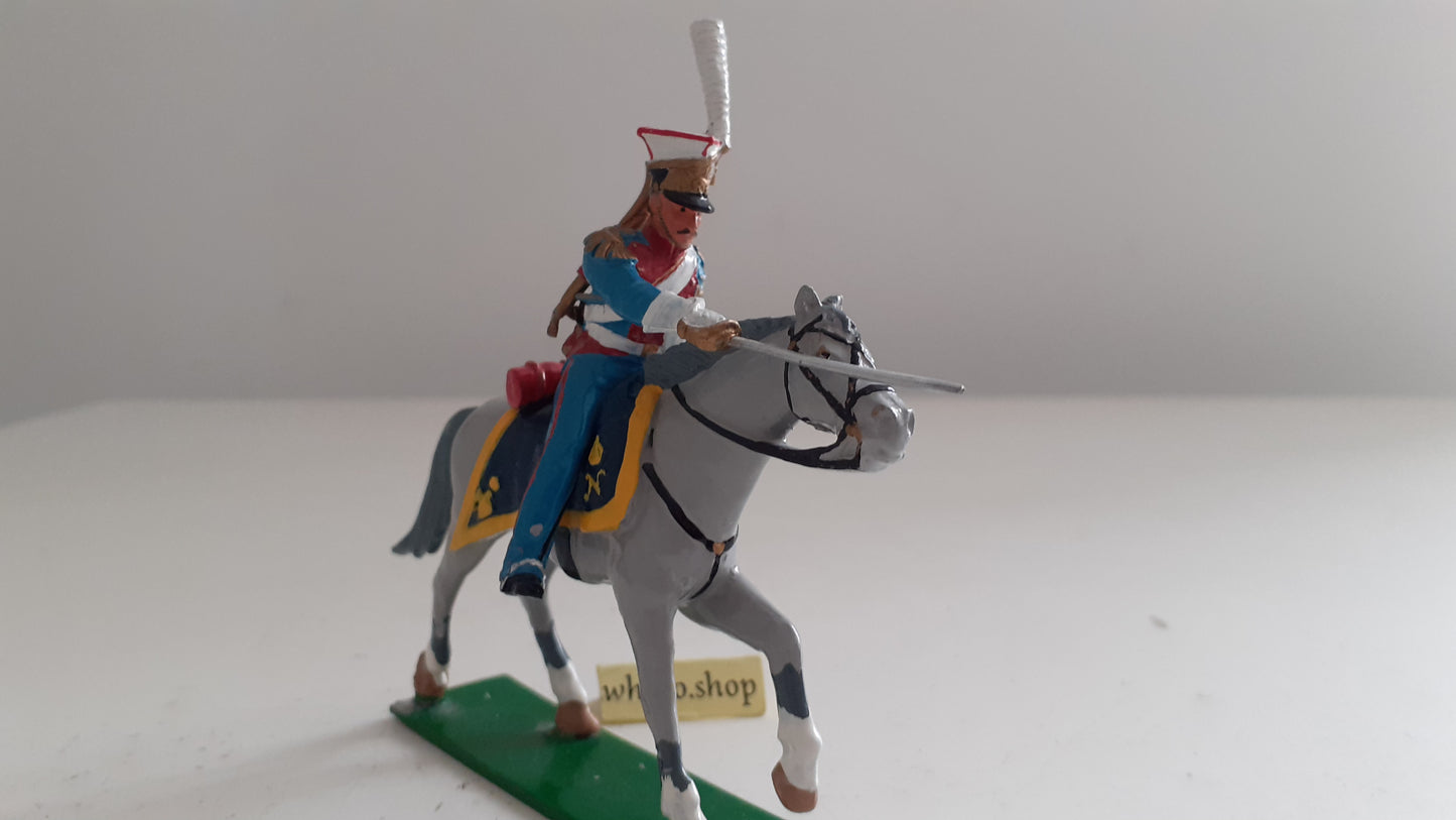 trophy miniatures 1991 Napoleonic War Dutch red Lancers trumpeter Wa54 1:32 s846