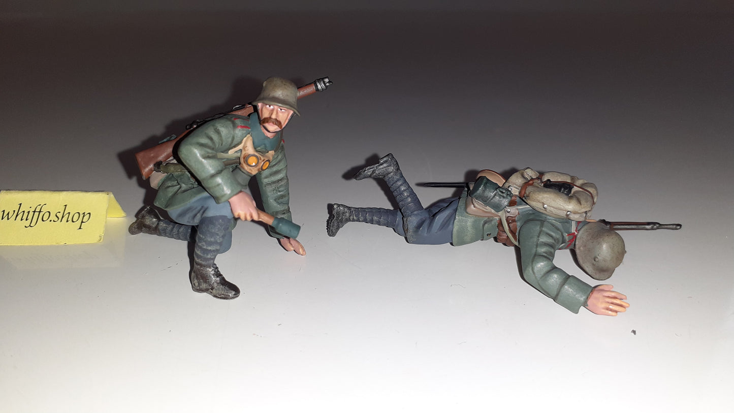 Britains 23090 ww1 German Infantry Forward boxed 1:32 2015 S1