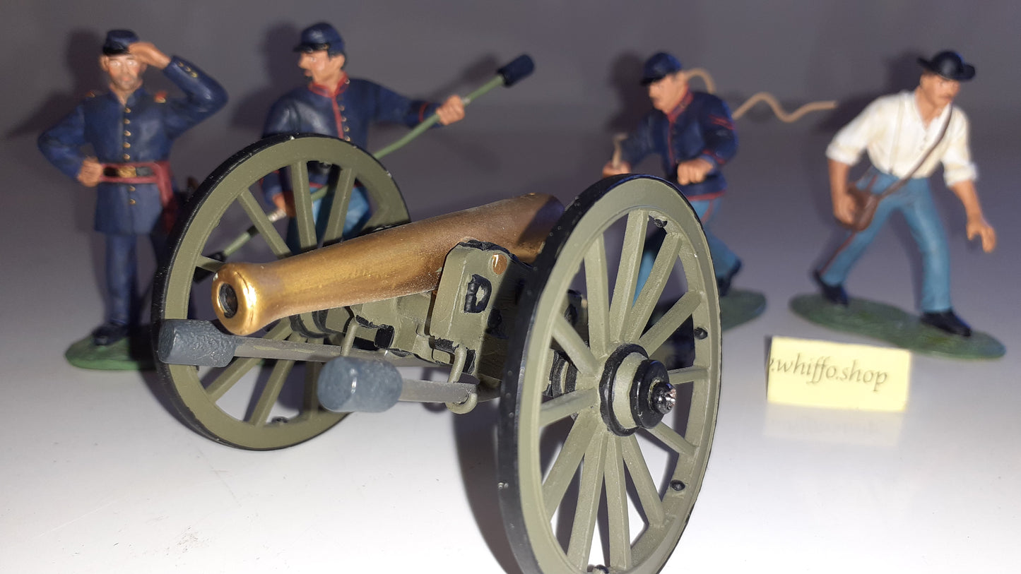 Britains metal 17240 Acw Union Artillery 2001  1:32 Boxed S1