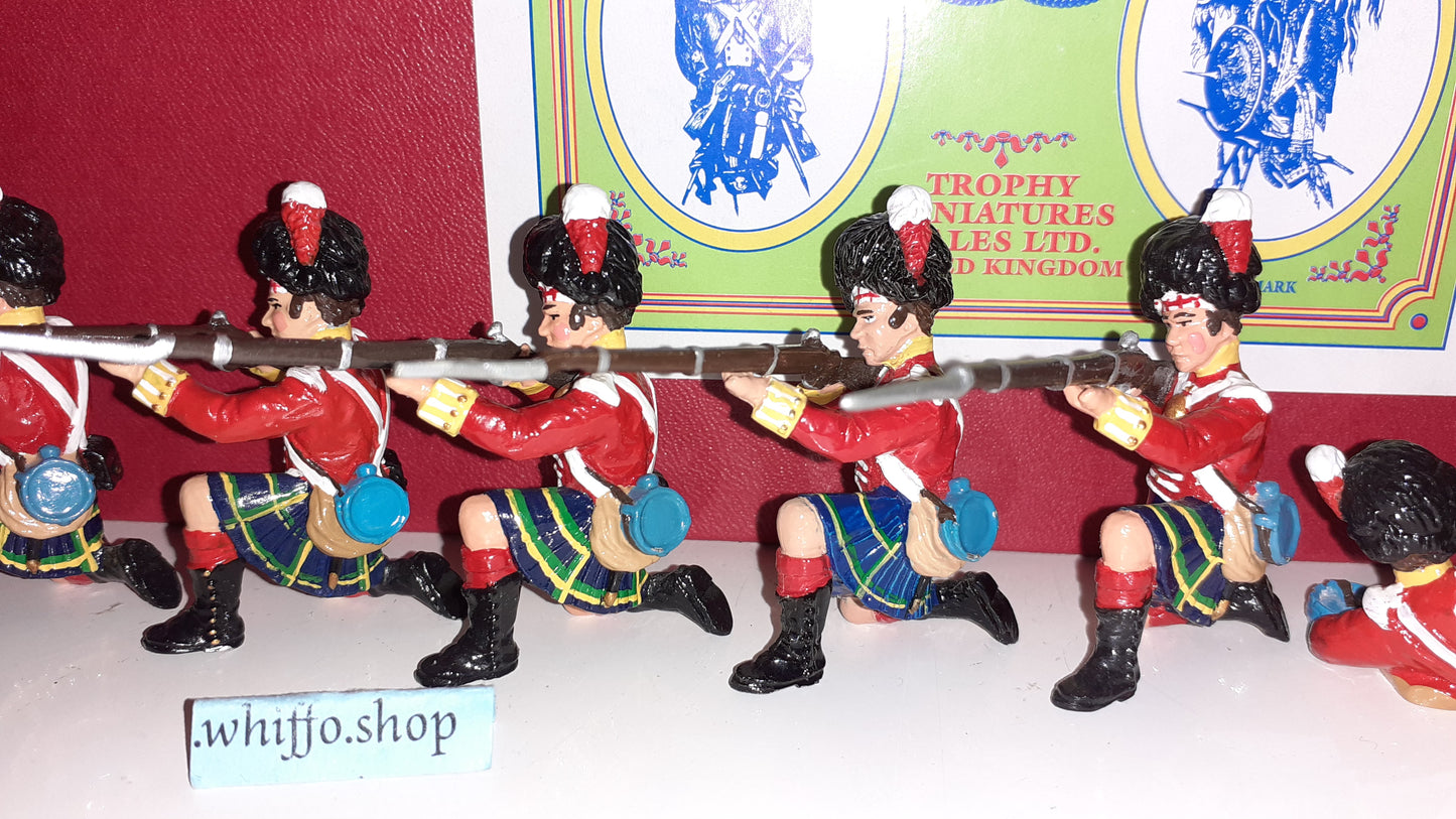 trophy miniatures 1991 Wa13 Gordon highlanders Waterloo Napoleonic 1:32 Box S2