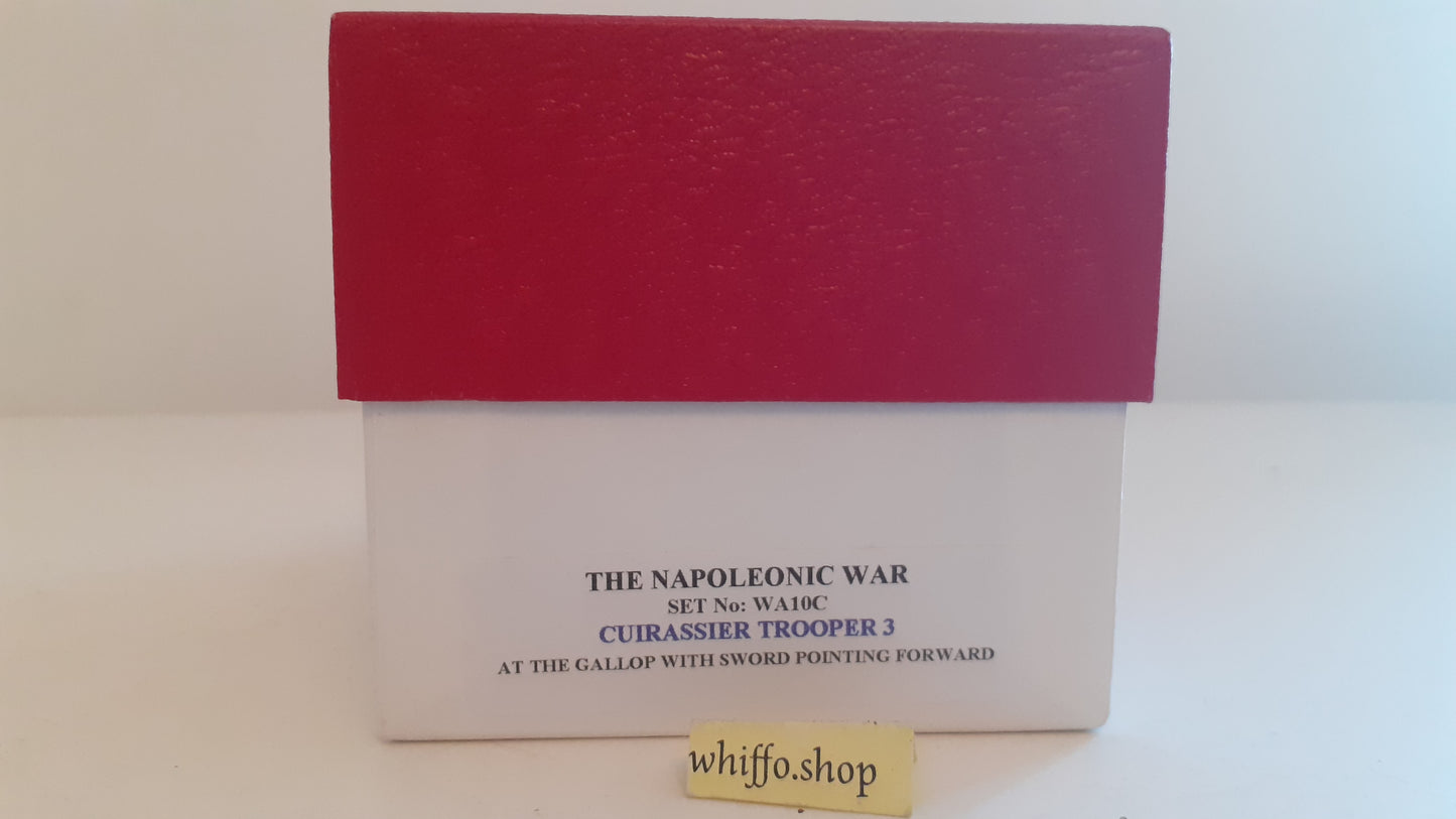 trophy miniatures 1991 Napoleonic War French Cavalry Cuirassier Wa10c 1:32 s840
