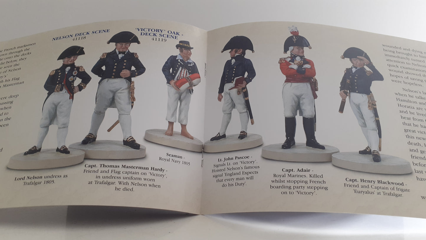 Britains limited edition 41118 Nelson on deck Trafalgar hms victory  1:32  s165