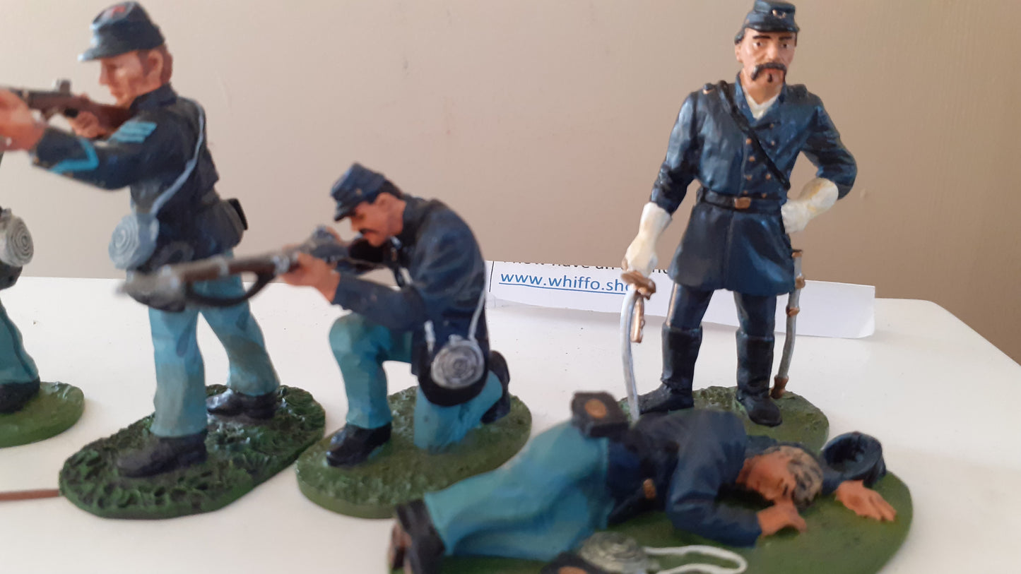 Britains Acw Union Infantry 1:32 Red Box  Wdb