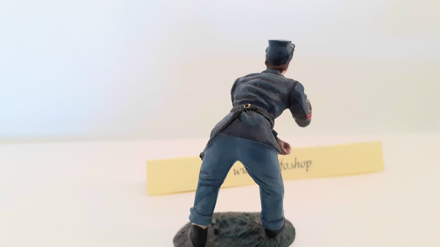 Britains 31144  Acw Union Artillery Corporal Aiming boxed 1:32 B5