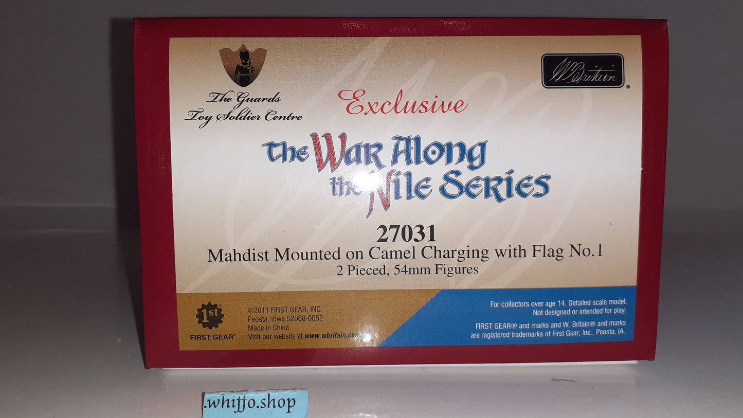 Britains 27031 War Along Nile Mahdist Camel Flag Only 400 Made 2011 1:32 S734