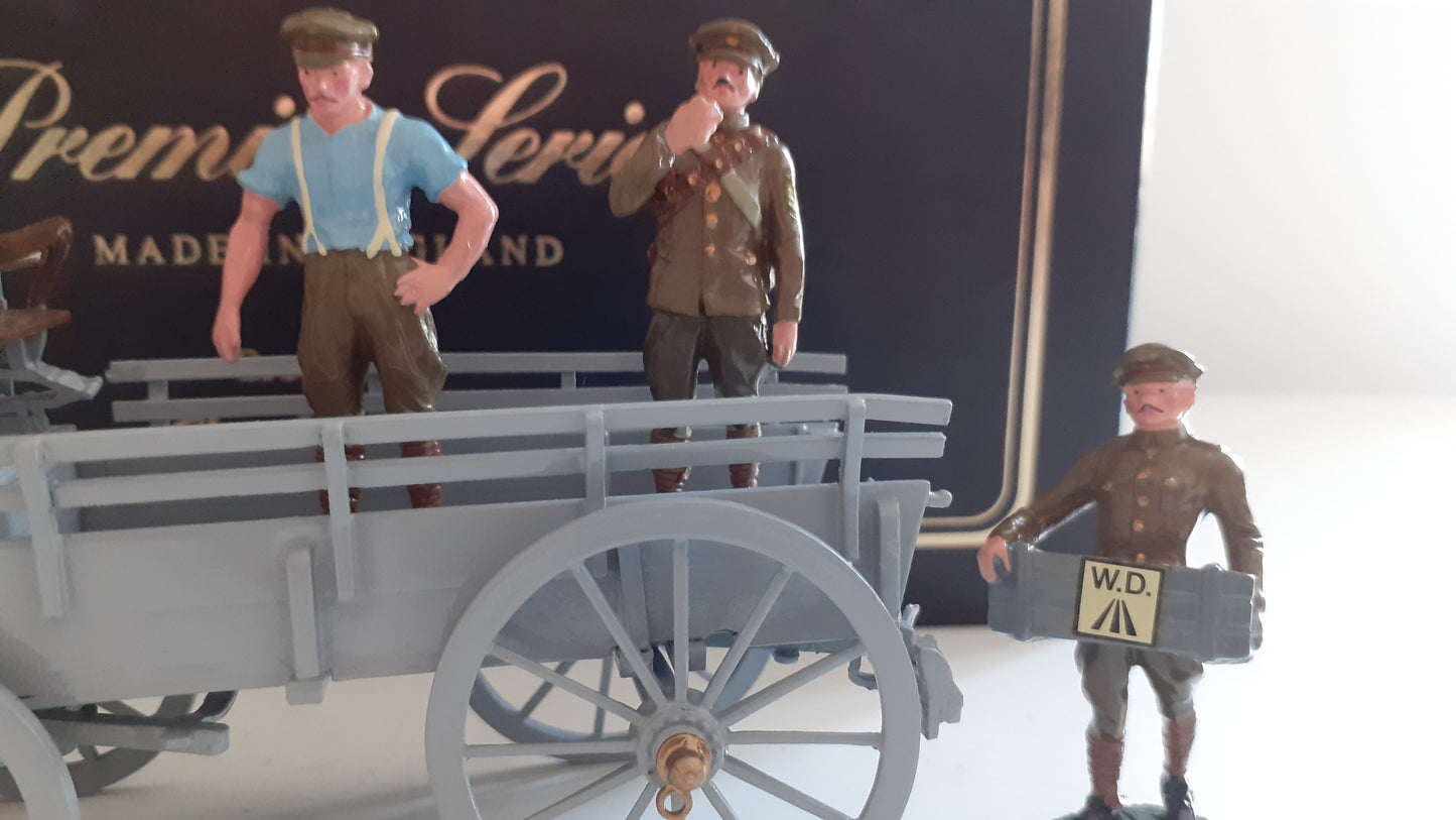 Britains 8920 Ww1 general service gs wagon 4 asc crew Khaki 1993 s148