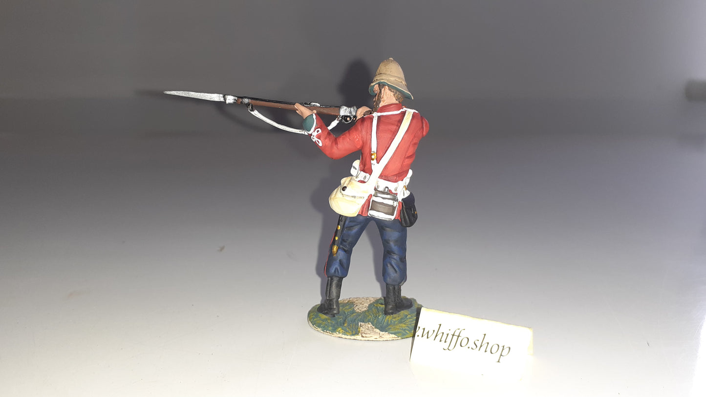 Britains 20071 Zulu wars 24th Foot Standing Firing 1:32  2010 boxed B12