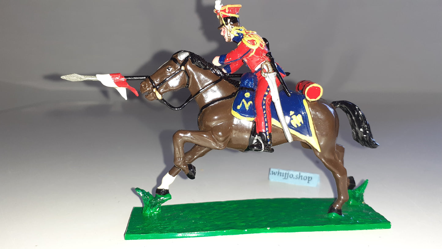 trophy miniatures 1991 Napoleonic War Dutch Lancers Cavalry Wa54 1:32 s848