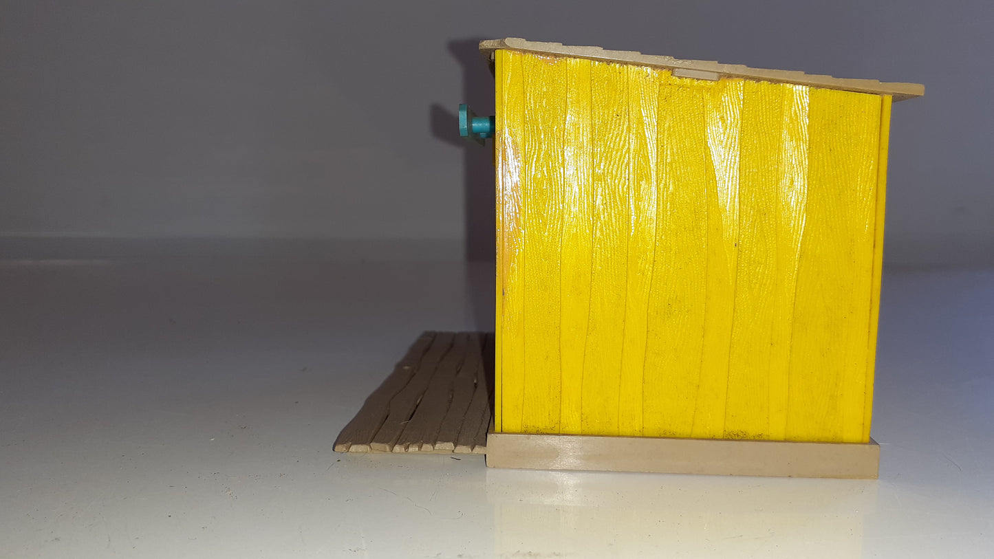 Timpo acw Wild West Building  1970s Plastic Missing Parts 1:32