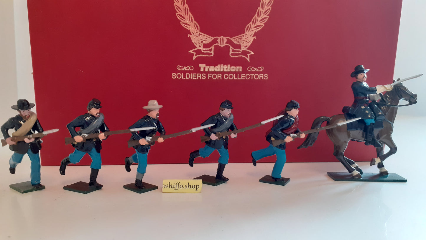 tradition 901 acw union infantry 1995 made 1:32 metal S450