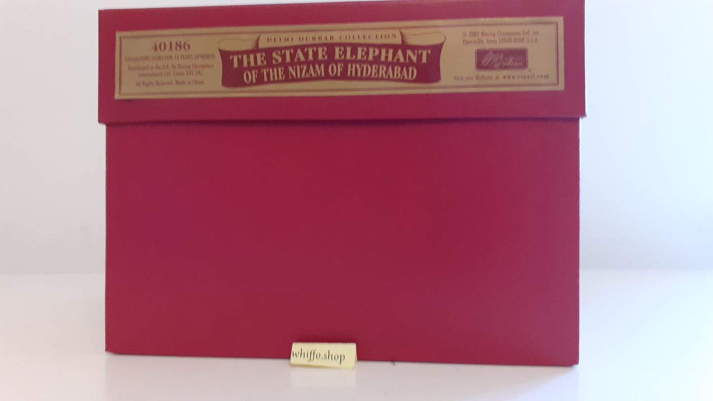 Britains 40186  Durbar State Royal Hyderabad Elephant  1997 1 Fig Missing Wb80