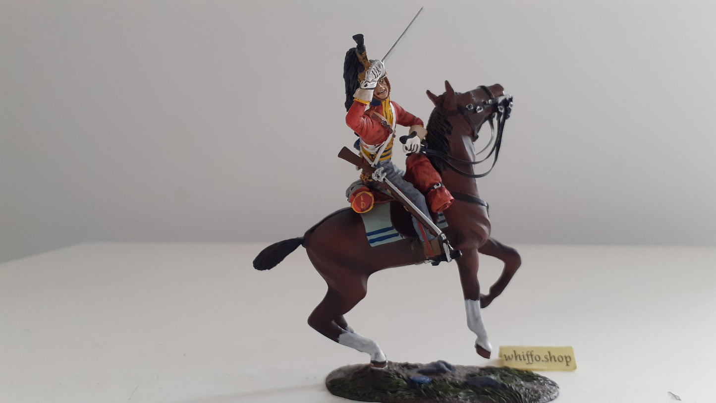 Britains 36062 Napoleonic hougoumont Waterloo 1st royal dragoons 600 made s8b47