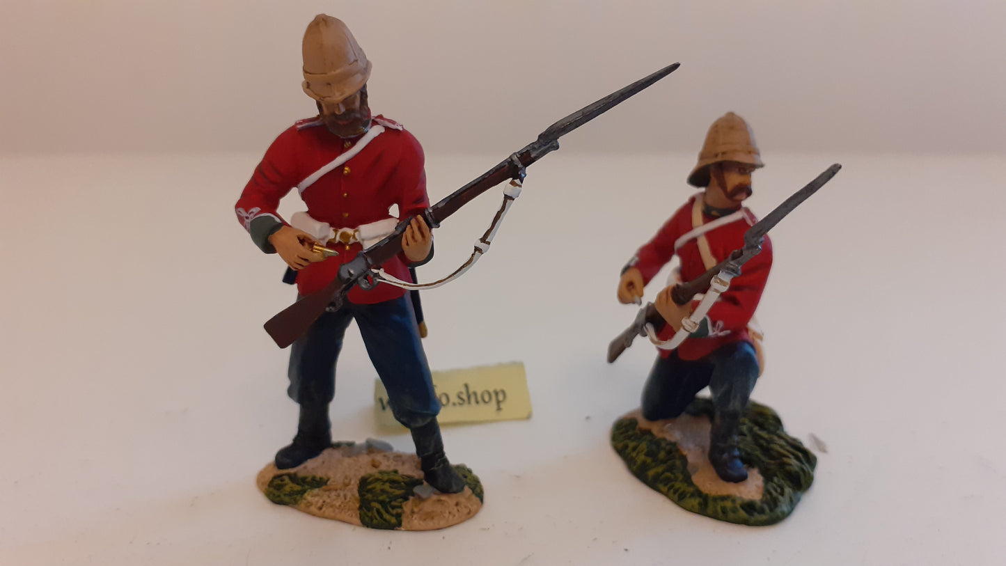 BRITAINS 20023 Zulu War 24th Foot firing line 2008 1:32 S8b72